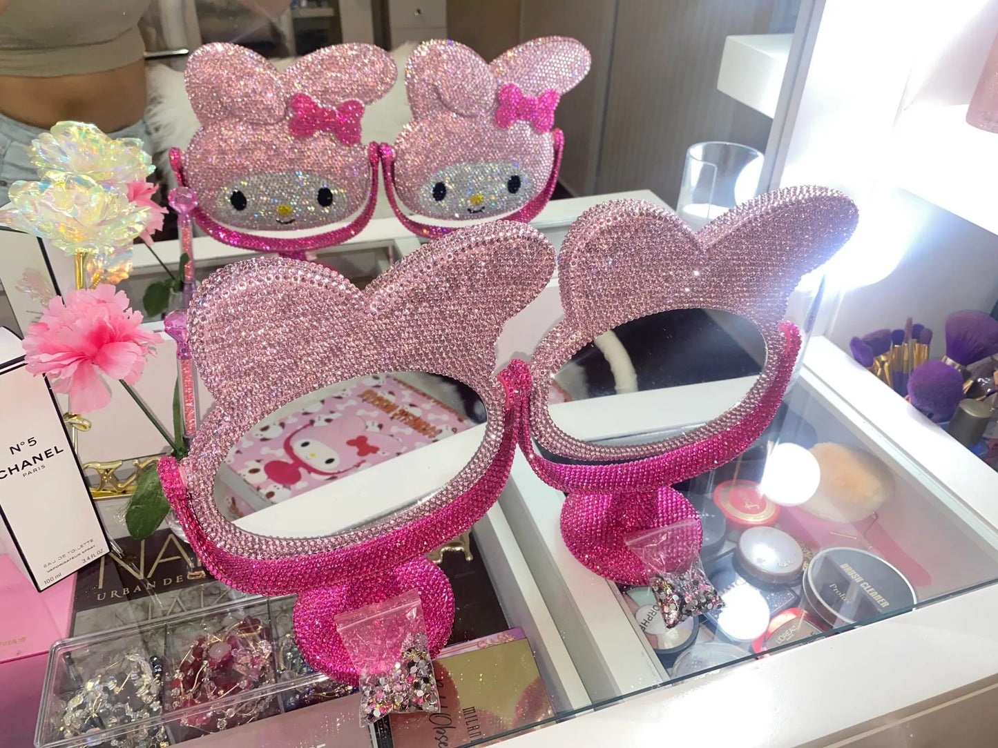 MM BEJEWELLED MIRROR