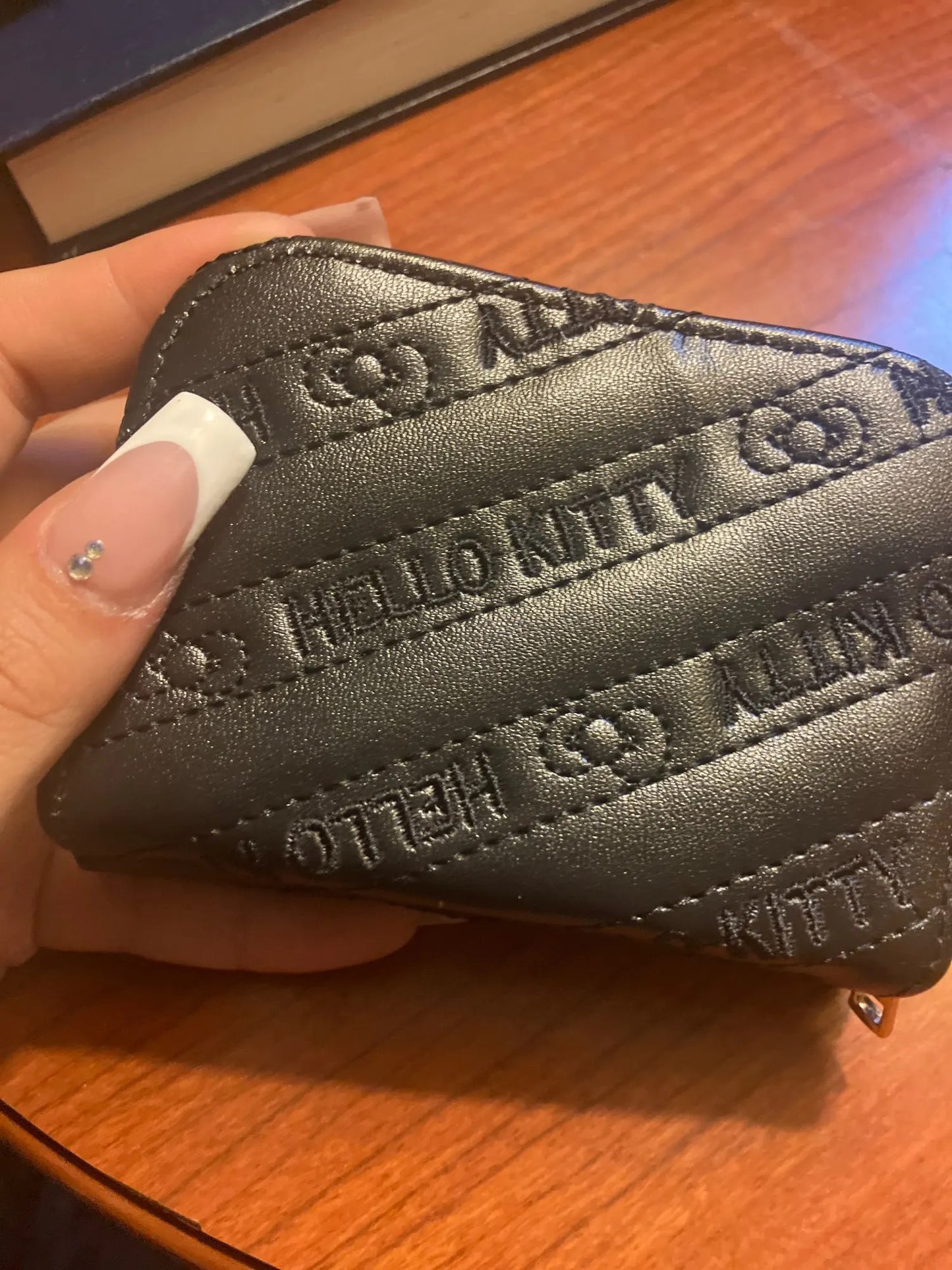 HK BLACK PURSE