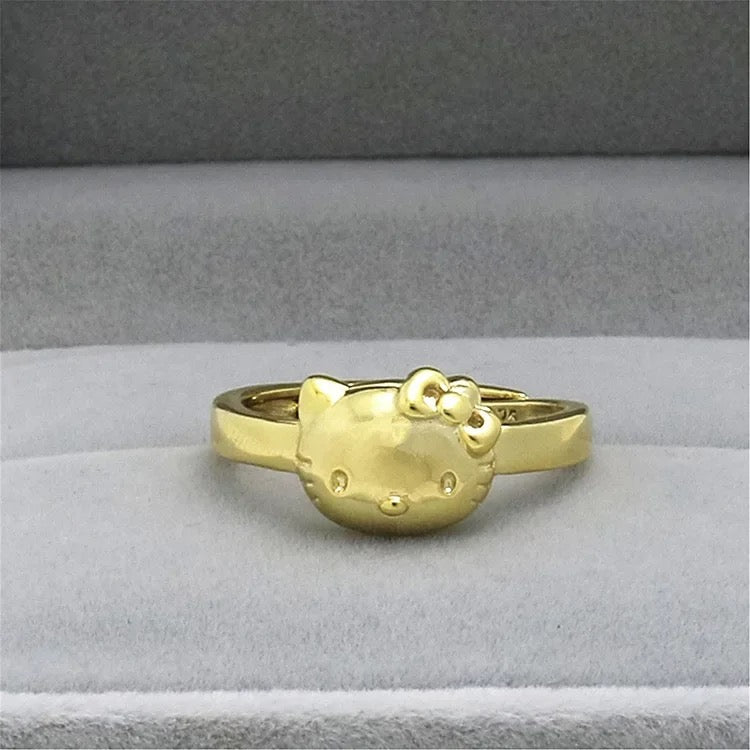 HK GOLD ADJUSTABLE RING