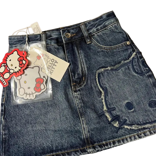 HK DENIM SKIRT