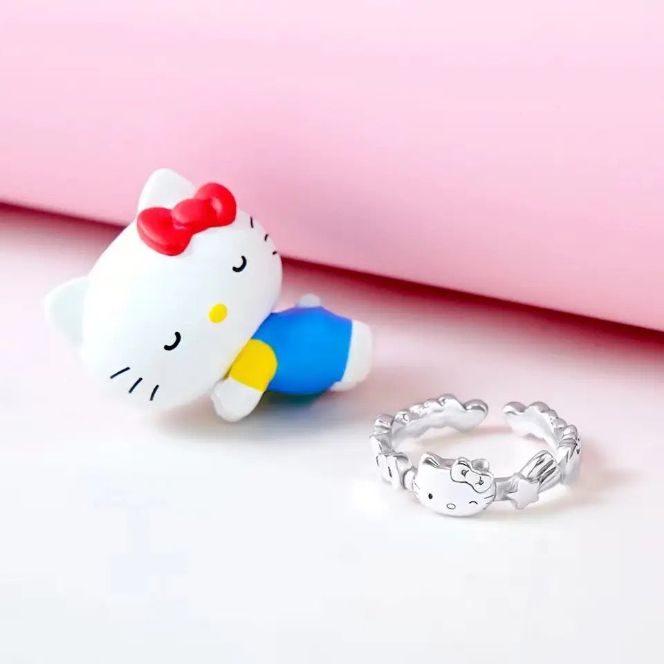 HK BOW ADJUSTABLE RING