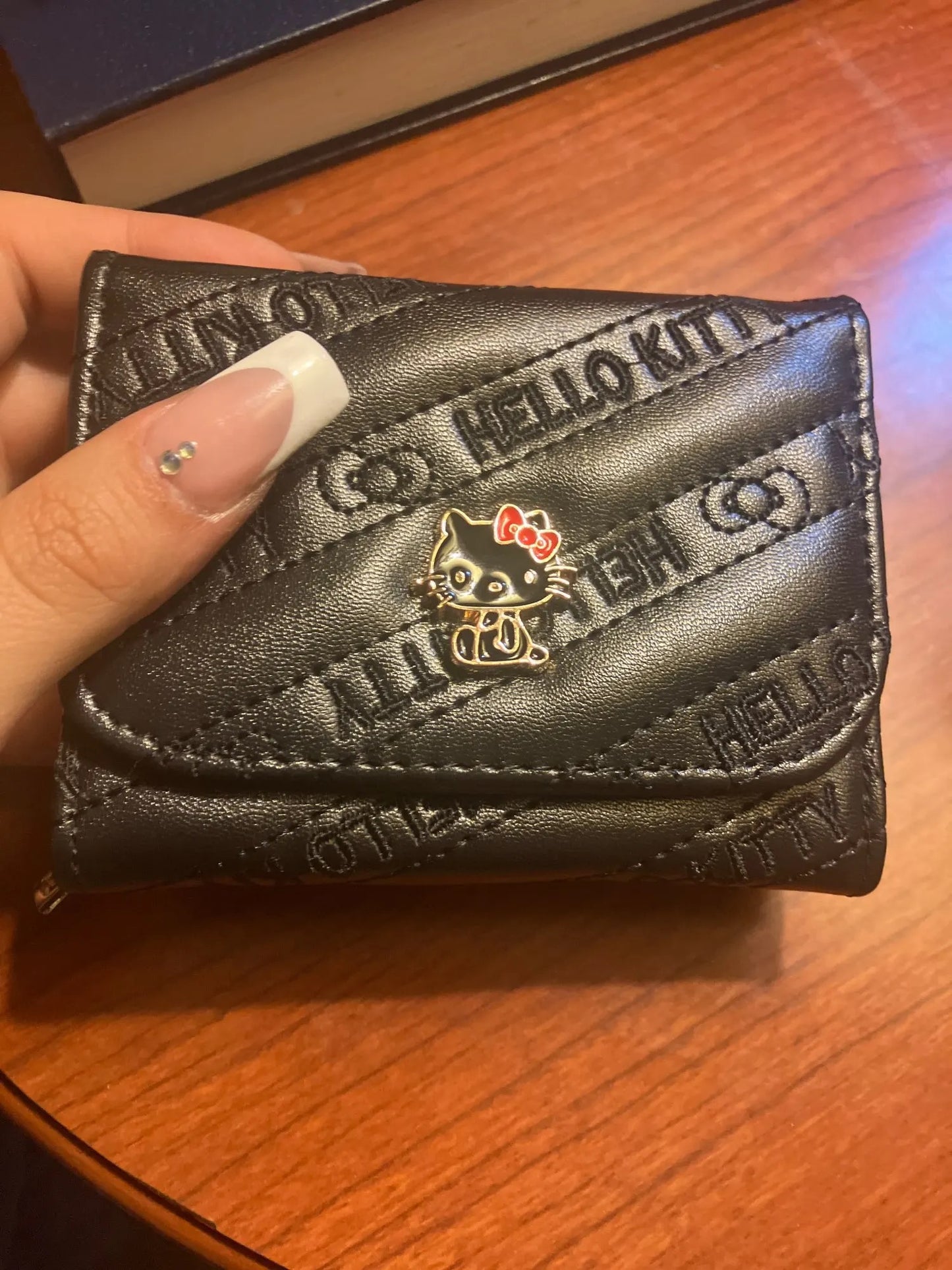 HK BLACK PURSE