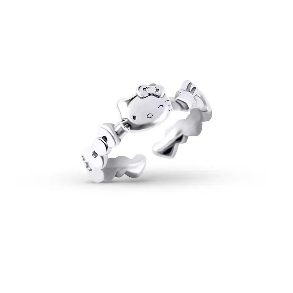 HK BOW ADJUSTABLE RING